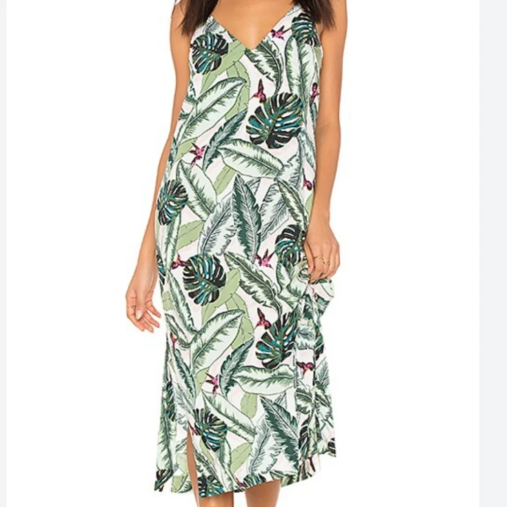 REVOLVE Seafolly palm ParadisE SLIP, COVERUP DRESS